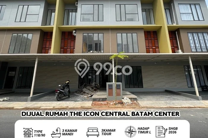 Rumah Minimalis 3 KT LT 90m2 di Batam Centre Rumah Minimalis 3 KT LT 90m2 di Batam Centre