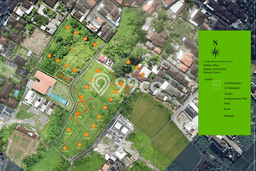 Kavling Tanah untuk Dijual di canggu, Badung, Luas 350m2 Kavling Tanah untuk Dijual di canggu, Badung, Luas 350m2