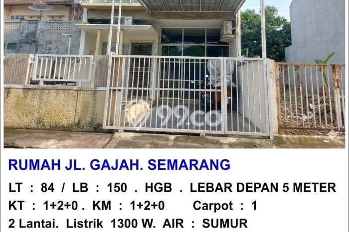 Dijual Rumah Eksklusif 3 KT di Gajah, Semarang Dijual Rumah Eksklusif 3 KT di Gajah, Semarang