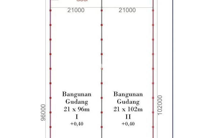 Unit Gudang disewakan di Parung Panjang Bogor dengan LT 4200m2 / LB 2150m2 Unit Gudang disewakan di Parung Panjang Bogor dengan LT 4200m2 / LB 2150m2