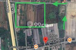 Tanah Kavling untuk Dijual di Wringinanom Gresik 17704m2 Tanah Kavling untuk Dijual di Wringinanom Gresik 17704m2