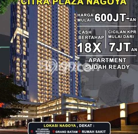 Apartemen Terawat Dijual di Batam Spesifikasi 0 KT, 1 KM Apartemen Terawat Dijual di Batam Spesifikasi 0 KT, 1 KM