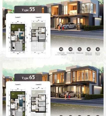 Rumah Minimalis 3 KT di Batam Centre Batam Unfurnished Rumah Minimalis 3 KT di Batam Centre Batam Unfurnished