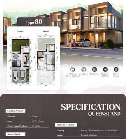 Rumah Minimalis 3 KT di Batam Centre Batam Unfurnished Rumah Minimalis 3 KT di Batam Centre Batam Unfurnished