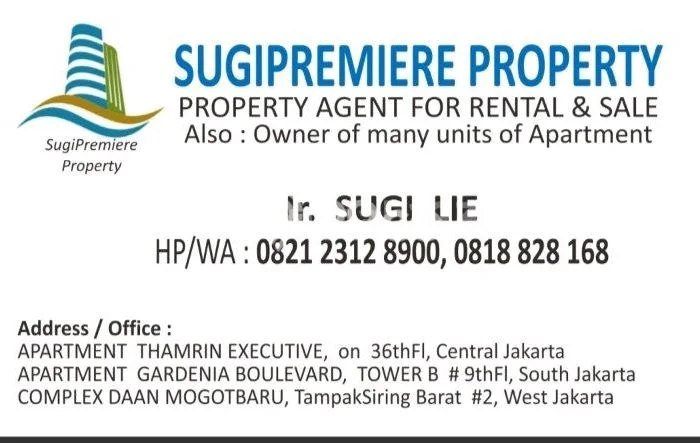 Apartemen Nyaman untuk Disewa, 0 Kamar di Jakarta Pusat Apartemen Nyaman untuk Disewa, 0 Kamar di Jakarta Pusat