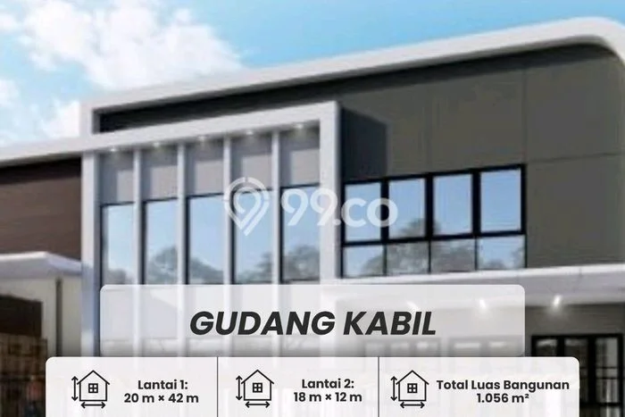Gudang disewakan di Batam Kota Batam dengan luas bangunan 840m2 Gudang disewakan di Batam Kota Batam dengan luas bangunan 840m2