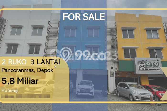 Unit Ruko Dijual di Pancoran Mas Depok 430m2 Unit Ruko Dijual di Pancoran Mas Depok 430m2