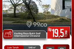 Tanah Investasi Dijual di Surabaya Punya Luas 548m2 Tanah Investasi Dijual di Surabaya Punya Luas 548m2