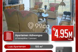 Apartemen Premium di Dukuh Pakis, Luas 155m2m², 3 KT Apartemen Premium di Dukuh Pakis, Luas 155m2m², 3 KT