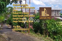 Rumah Terjangkau Dijual di Wenang, Manado Harga Rp 350 Juta Rumah Terjangkau Dijual di Wenang, Manado Harga Rp 350 Juta