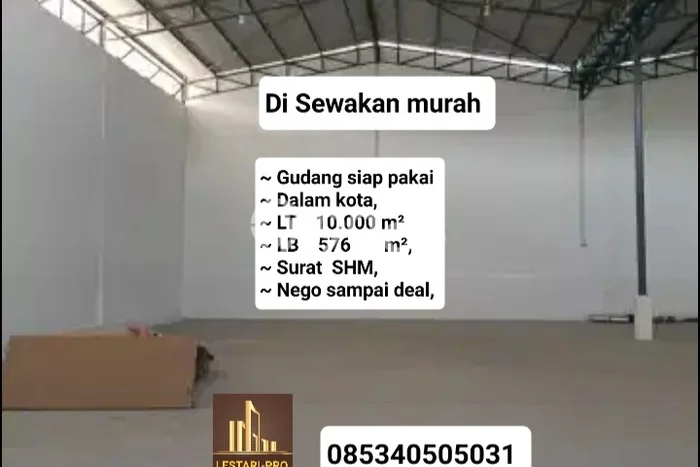 Gudang paling strategis disewakan di Paal Dua Manado Gudang paling strategis disewakan di Paal Dua Manado