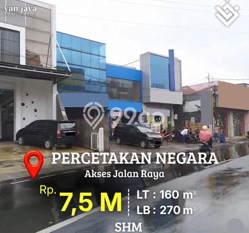 Unit Ruko Dijual di Jakarta Pusat LT 160m2 & LB 270m2 Unit Ruko Dijual di Jakarta Pusat LT 160m2 & LB 270m2