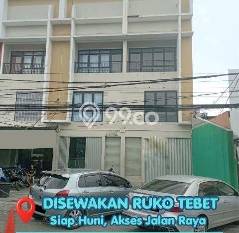 Ruko disewakan lokasi strategis Tebet Jakarta Selatan 119m2 Ruko disewakan lokasi strategis Tebet Jakarta Selatan 119m2