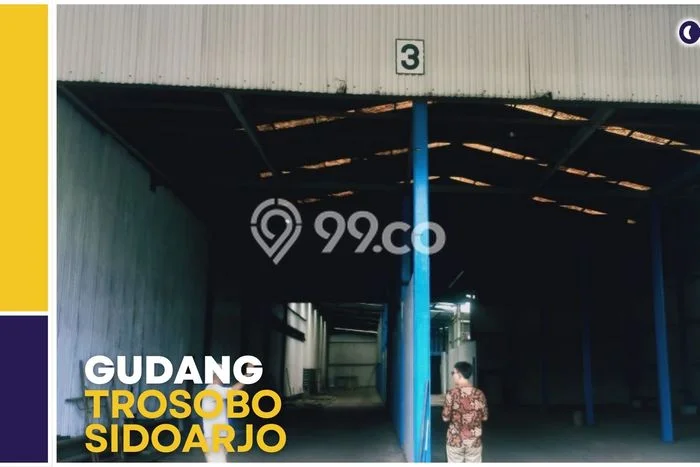 Gudang disewakan di Taman Sidoarjo dengan luas bangunan 4577m2 Gudang disewakan di Taman Sidoarjo dengan luas bangunan 4577m2