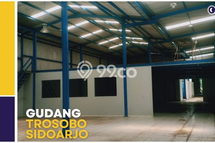 Gudang disewakan di Taman Sidoarjo dengan luas bangunan 4577m2 Gudang disewakan di Taman Sidoarjo dengan luas bangunan 4577m2