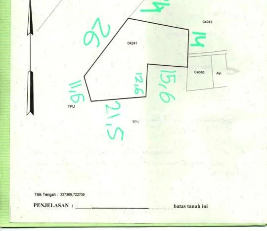 Untuk Dijual Tanah di Baleendah Bandung Luas 826m2 SHM Untuk Dijual Tanah di Baleendah Bandung Luas 826m2 SHM
