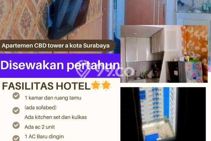 Apartemen Disewa Murah 2 KT / 1 KM di Wiyung, Surabaya Apartemen Disewa Murah 2 KT / 1 KM di Wiyung, Surabaya