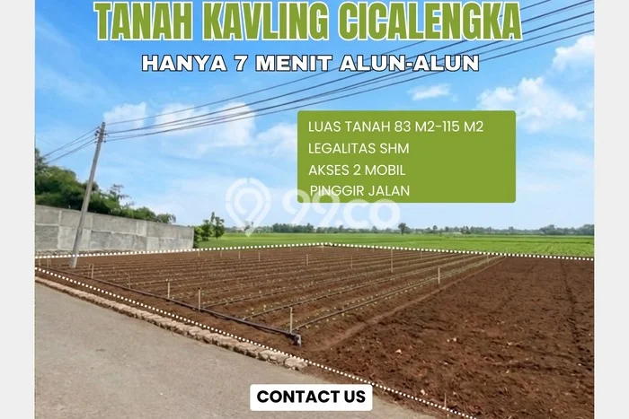 Jarang Ada! Tanah di Cicalengka Punya Luas 115m2 SHM Jarang Ada! Tanah di Cicalengka Punya Luas 115m2 SHM