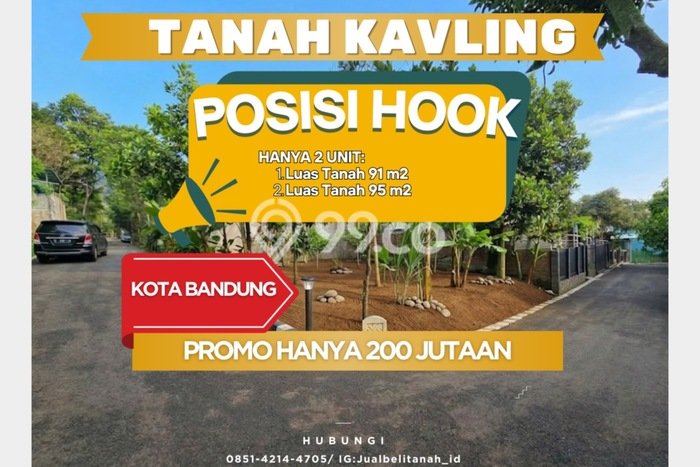 Tanah Strategis Dijual di Cibiru Bandung 91m2 Tanah Strategis Dijual di Cibiru Bandung 91m2