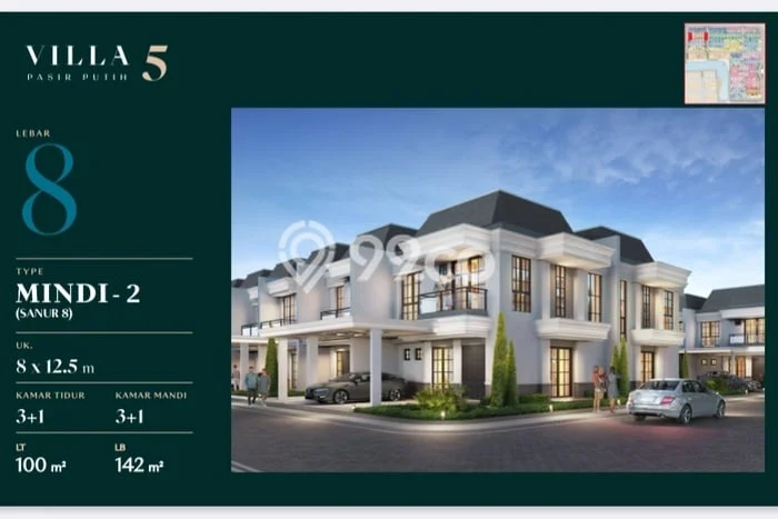 HOT DEAL! Vila Kawasan , Luas 100m2m², Area Strategis HOT DEAL! Vila Kawasan , Luas 100m2m², Area Strategis