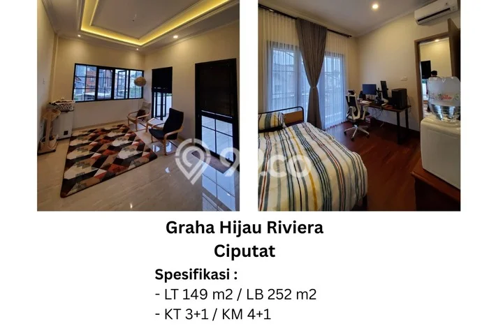 Rumah Eksklusif Dijual LT 149m2 di Ciputat, Tangerang Selatan Rumah Eksklusif Dijual LT 149m2 di Ciputat, Tangerang Selatan