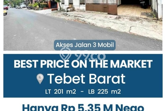 Dijual Hunian Mewah dengan Fasilitas Sekitar Komplit di Tebet, Jakarta Selatan Dijual Hunian Mewah dengan Fasilitas Sekitar Komplit di Tebet, Jakarta Selatan