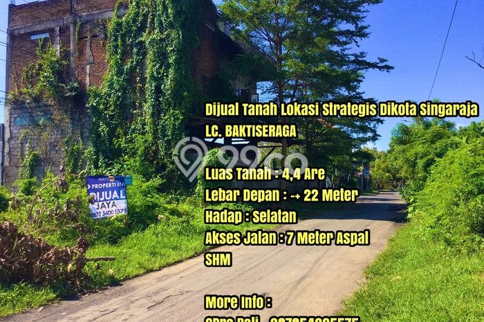 Tanah Kavling untuk Dijual di Buleleng Buleleng 440m2 Tanah Kavling untuk Dijual di Buleleng Buleleng 440m2
