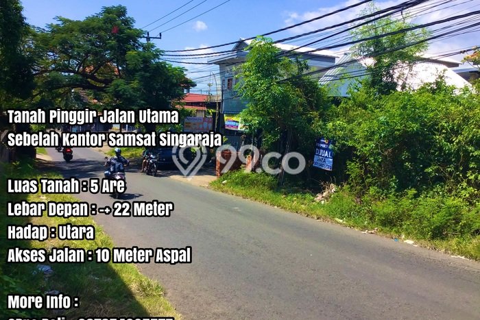 Dijual Tanah di Buleleng Buleleng Luas 500m2 SHM Dijual Tanah di Buleleng Buleleng Luas 500m2 SHM