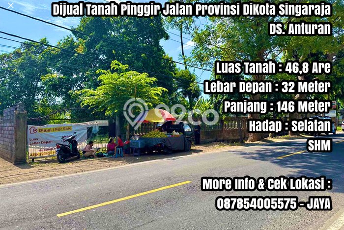Tanah Dijual Lokasi Buleleng Buleleng SHM Tanah Dijual Lokasi Buleleng Buleleng SHM