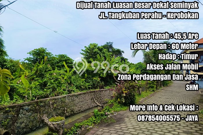 Tanah Kosong Dijual di Denpasar dengan Area 4550m2 Tanah Kosong Dijual di Denpasar dengan Area 4550m2