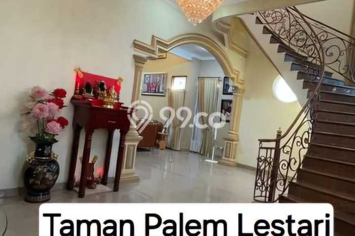For Sale! Premium House LT 260m2 Desain Elegan di Taman Palem For Sale! Premium House LT 260m2 Desain Elegan di Taman Palem