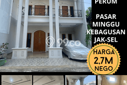 Jual Rumah Favorit Siap Huni LB 108m2 di Pasar Minggu, Jakarta Selatan Jual Rumah Favorit Siap Huni LB 108m2 di Pasar Minggu, Jakarta Selatan