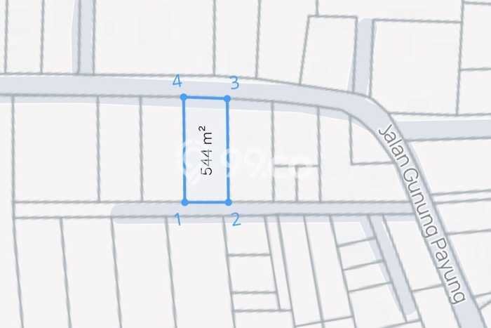 Kavling Tanah untuk Dijual di Kutuh, Badung, Luas 544m2 Kavling Tanah untuk Dijual di Kutuh, Badung, Luas 544m2