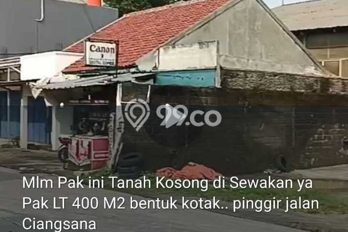 Lahan untuk Disewa di Bogor Luas 400m2 Lahan untuk Disewa di Bogor Luas 400m2