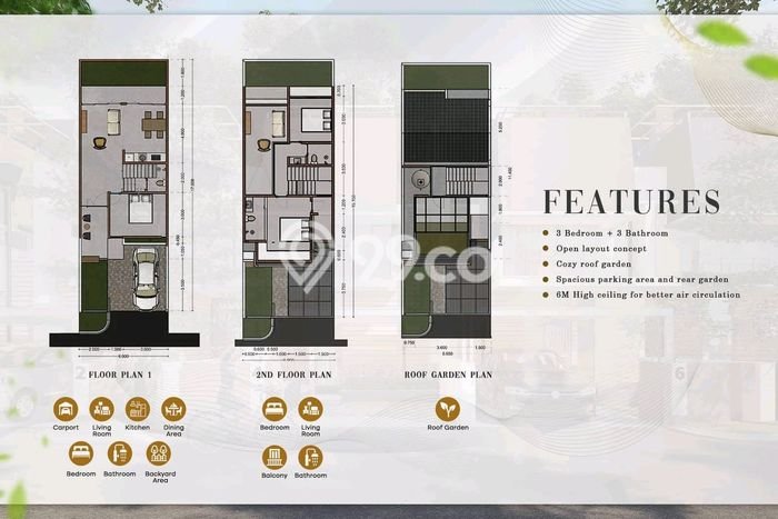 Dijual Hunian Rumah Nyaman 3 KT di Batam Centre, Batam Dijual Hunian Rumah Nyaman 3 KT di Batam Centre, Batam