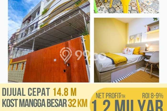 Dijual Rumah Kost di Mangga Besar, Jakarta Barat, 33 KT, 33 KM, Bangunan 675m2 Dijual Rumah Kost di Mangga Besar, Jakarta Barat, 33 KT, 33 KM, Bangunan 675m2
