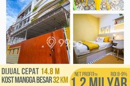 Dijual Rumah Kost di Mangga Besar, Jakarta Barat, 33 KT, 33 KM, Bangunan 675m2 Dijual Rumah Kost di Mangga Besar, Jakarta Barat, 33 KT, 33 KM, Bangunan 675m2