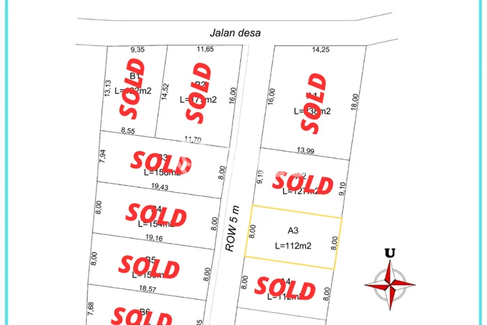 Lahan Kosong Dijual di Kulon Progo dengan Area 112m2 Lahan Kosong Dijual di Kulon Progo dengan Area 112m2