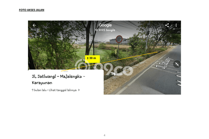Tanah Komersial Dijual di Jatiwangi Majalengka 4300m2 Tanah Komersial Dijual di Jatiwangi Majalengka 4300m2