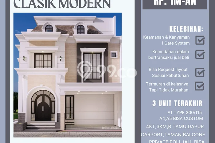 Dijual Rumah Modern 4 KT di Maguwoharjo, Yogyakarta Dijual Rumah Modern 4 KT di Maguwoharjo, Yogyakarta