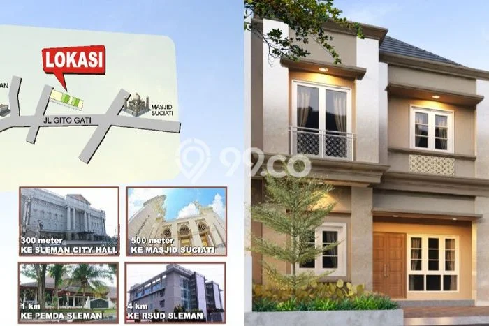 For Sale Rumah 4 Kamar Lokasi Ideal Nyaman dan Strategis di Sleman For Sale Rumah 4 Kamar Lokasi Ideal Nyaman dan Strategis di Sleman
