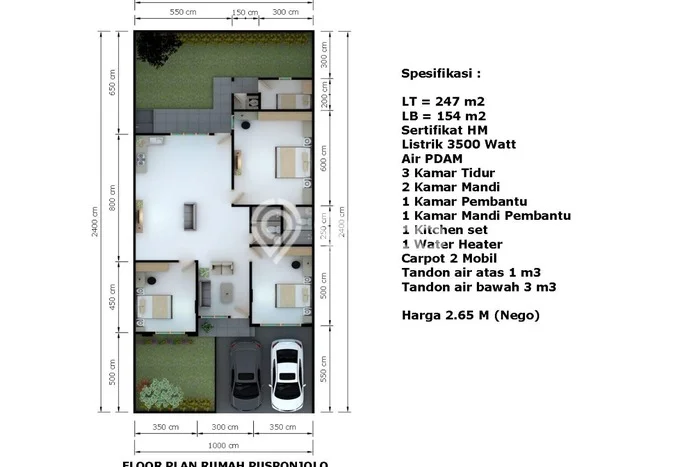 Rumah Elit Modern Tanpa Renovasi di Pusponjolo Semarang Rumah Elit Modern Tanpa Renovasi di Pusponjolo Semarang