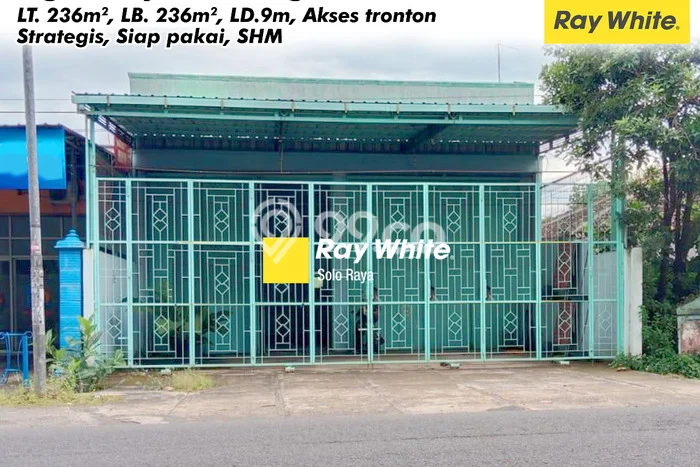 Gudang di Ngadirojo, Luas 236m2m², Jalan Utama, Lokasi Strategis Gudang di Ngadirojo, Luas 236m2m², Jalan Utama, Lokasi Strategis