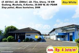 Jual Gudang Kawasan Strategis Kawasan Mojolaban, Luas 3000m², Jalan Utama Jual Gudang Kawasan Strategis Kawasan Mojolaban, Luas 3000m², Jalan Utama