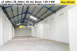 LOKASI BISNIS! Gudang Disewakan di Grogol, Luas 450m², Jalan Utama LOKASI BISNIS! Gudang Disewakan di Grogol, Luas 450m², Jalan Utama
