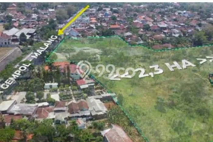 Lahan Dijual Lokasi Strategis di Malang dengan Luas 50000m2 Lahan Dijual Lokasi Strategis di Malang dengan Luas 50000m2