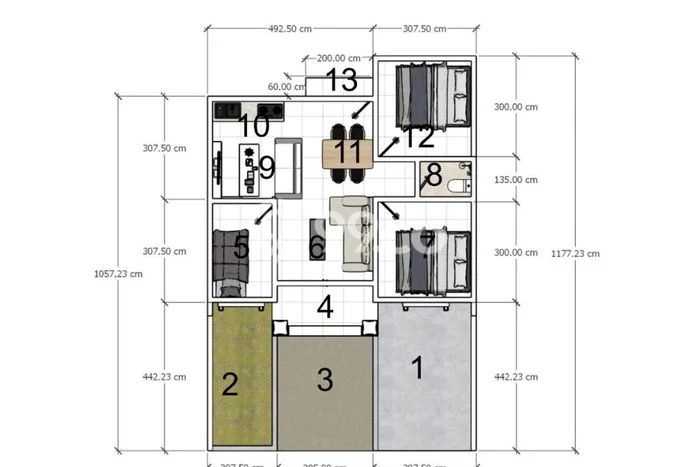 Rumah Modern Minimalis 3 KT Bisa Langsung Pindah di Pasar Jambi Rumah Modern Minimalis 3 KT Bisa Langsung Pindah di Pasar Jambi