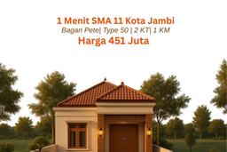 Rumah Sederhana Dijual Lokasi Jambi Luar Kota 2 Kamar dengan LT 157m2 Rumah Sederhana Dijual Lokasi Jambi Luar Kota 2 Kamar dengan LT 157m2