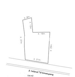 Dijual Tanah Lokasi TB Simatupang, Jakarta Selatan Seluas 734m2 Dijual Tanah Lokasi TB Simatupang, Jakarta Selatan Seluas 734m2