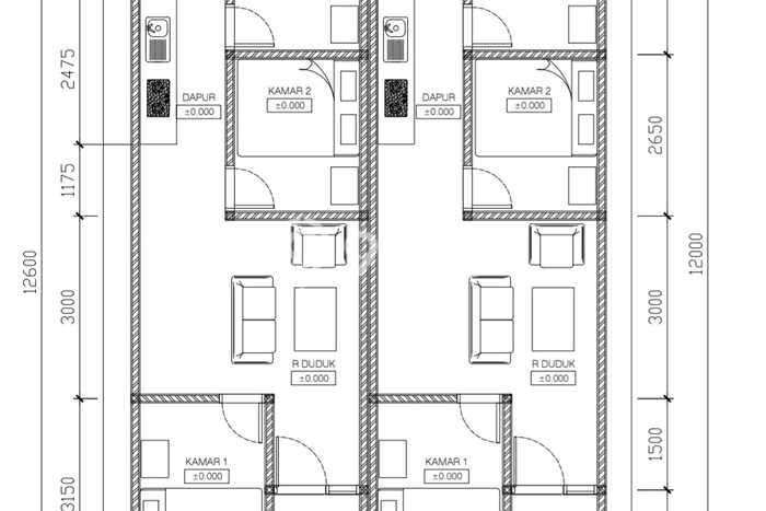 Rumah Modern 3 KT di Condet Jakarta Timur Rumah Modern 3 KT di Condet Jakarta Timur